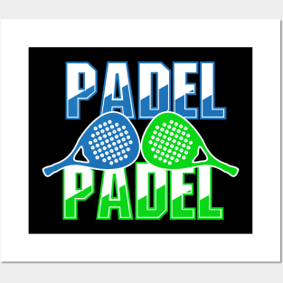 PADEL LOVER SPORTS PLAYER ii Posters and Art